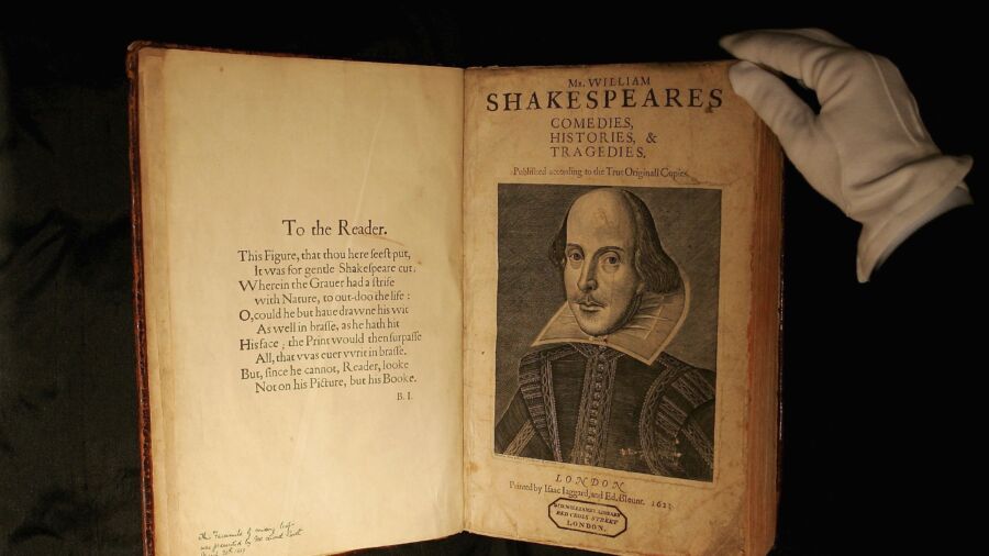 First Edition Shakespeare Folios Up for Sale