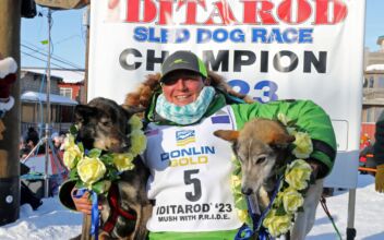 Ryan Redington Arrives in Nome, Alaska to Win Iditarod Sled Dog Race