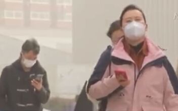 Sandstorms Shroud Beijing, Northern China