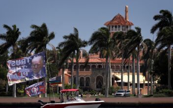 Outside Mar-a-Lago After Trump Indictment