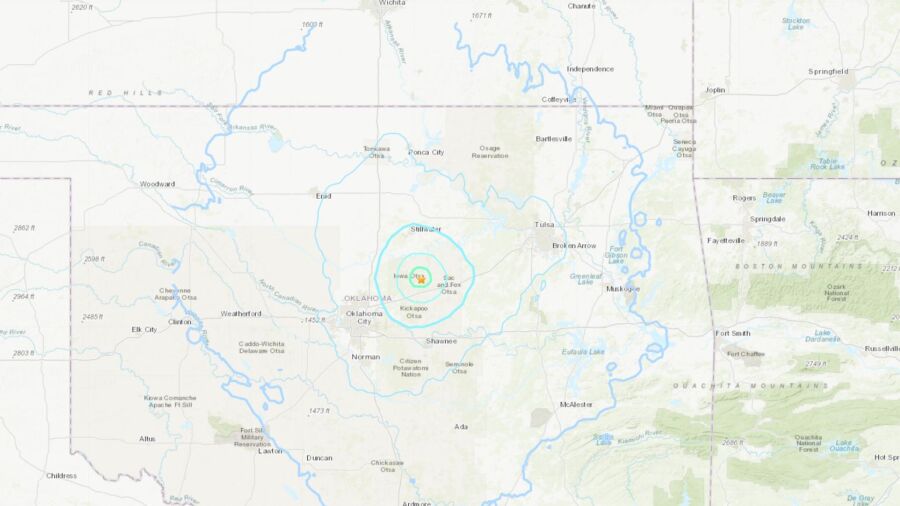 Magnitude 4.0 Earthquake Recorded in Central Oklahoma