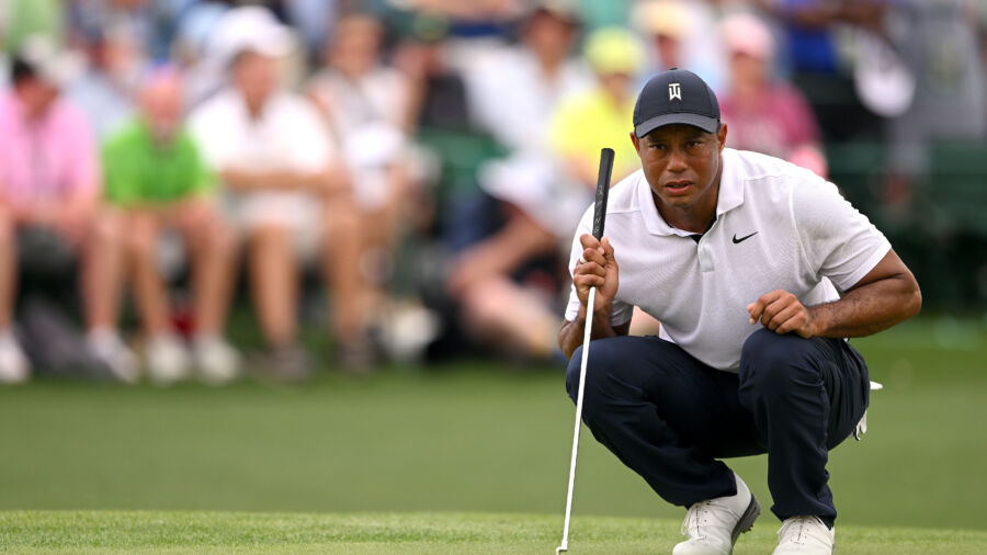 The Masters Round One: Woods With 2-Over Par