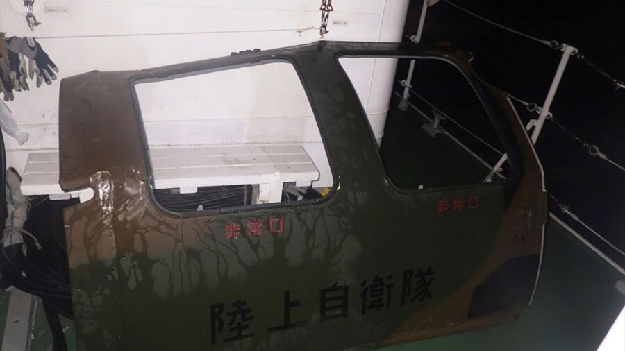 Debris Found in Search for Japanse Army Copter With 10 Crew