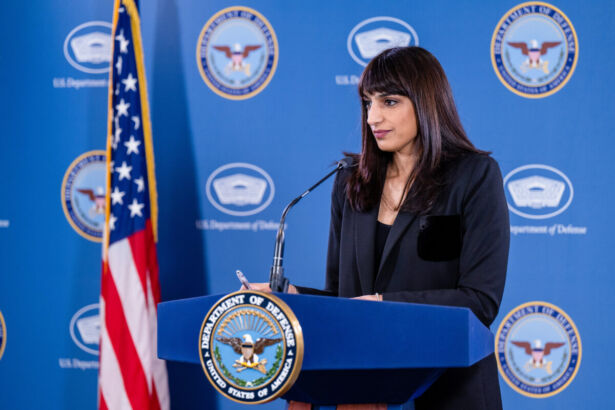 Deputy Pentagon Press Secretary Sabrina Singh