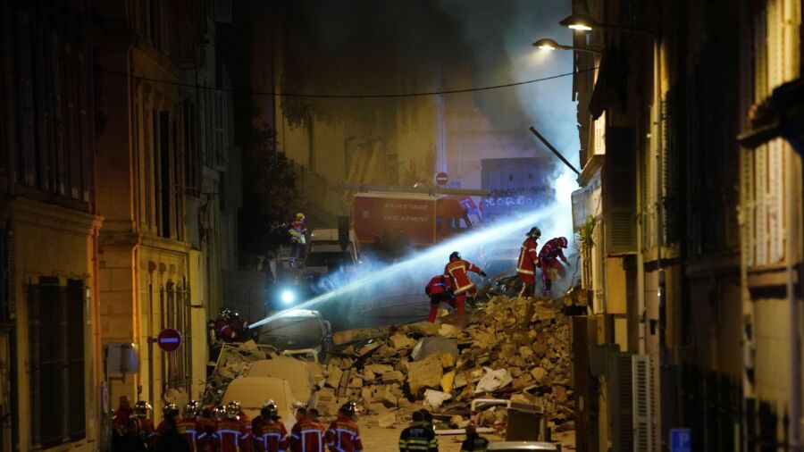 France: 4 Bodies Found After Marseille Building Collapse
