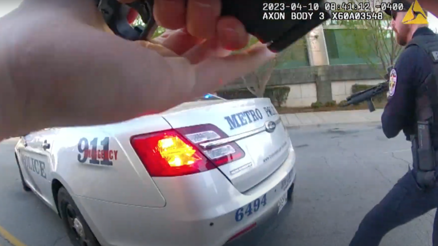 Bodycam Video Shows Louisville Police Under Fire From Bank Shooter