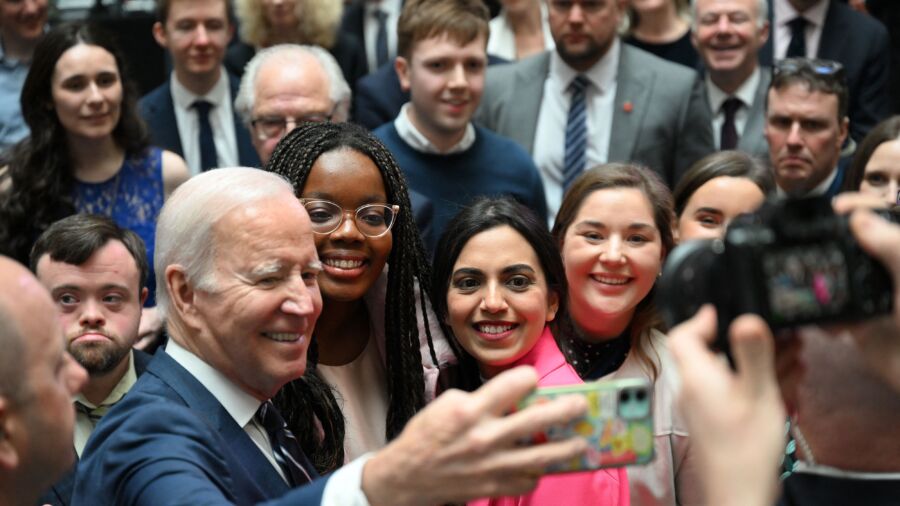 Biden Visits Carlingford Castle and Meets Relatives