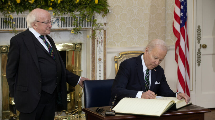 Biden Addresses Irish Lawmakers