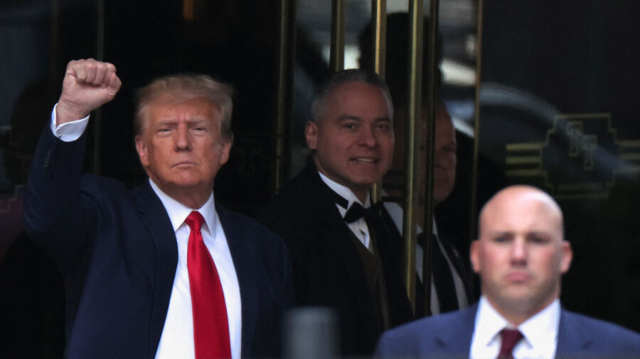 Trump Departs After Deposition in New York Civil Lawsuit