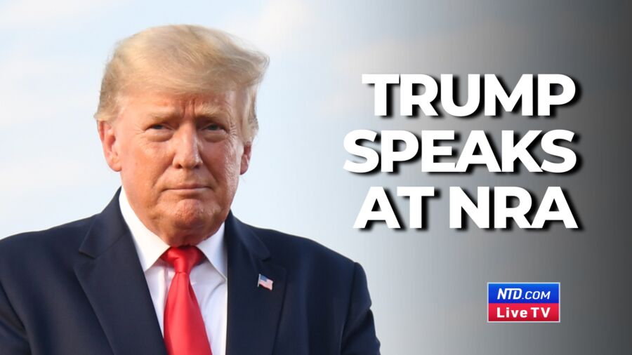 Trump Speaks at National Rifle Association’s Annual Conference