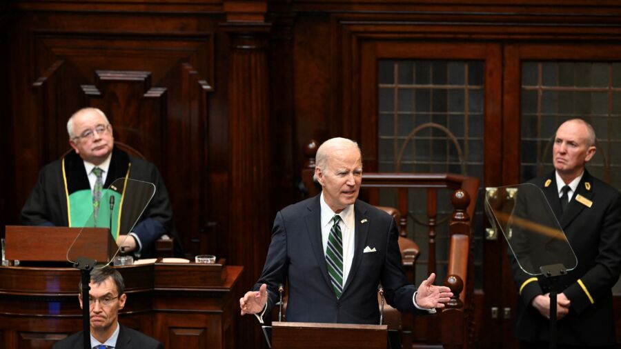 Biden Delivers Remarks From His Ancestral Home of Ballina, Ireland