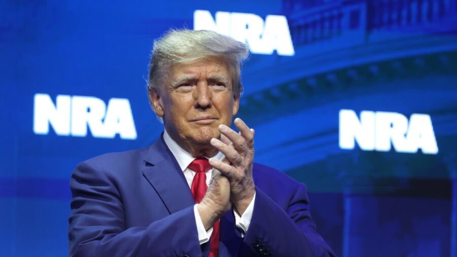 Trump Calls for Armed Security Guards at ‘Every School in America’ at NRA Conference