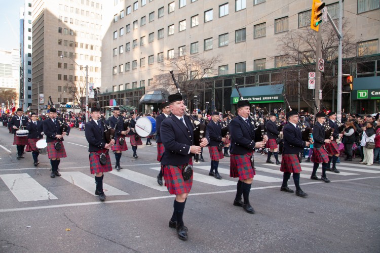 2023 New York Tartan Day Parade Held in Manhattan