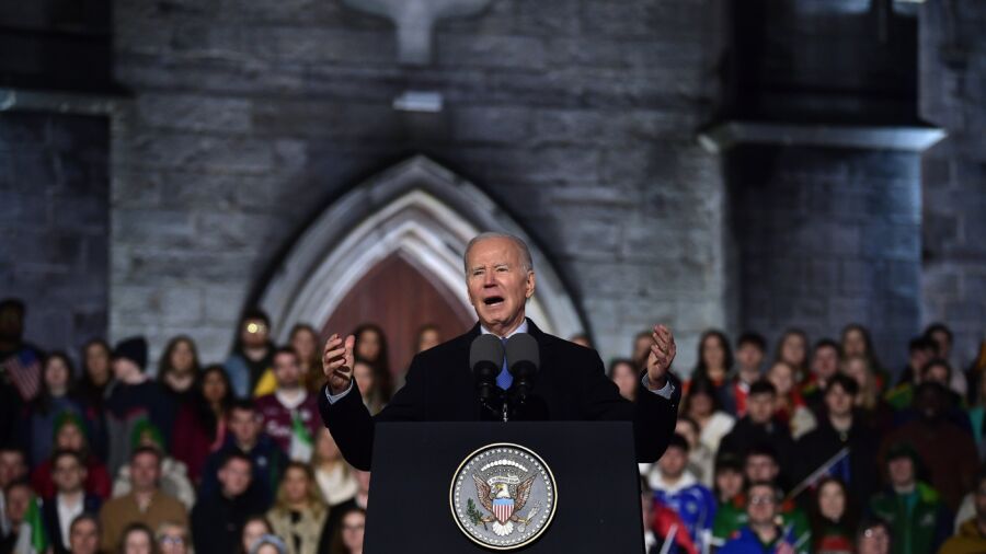 Biden Says Optimism in Ireland Inspires Him to Run Again in 2024