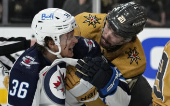 Winnipeg Jets Forward Barron Receives 75-plus Stitches After Skate to Face