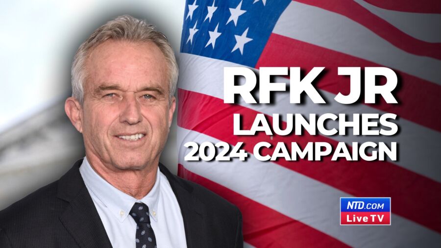 R. F. Kennedy Jr. Kicks Off Democratic Presidential Candidacy Campaign