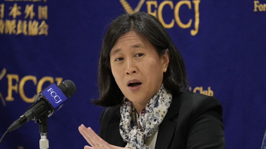 Trade Envoy Tai Says US Not Seeking to ‘Decouple’ From China