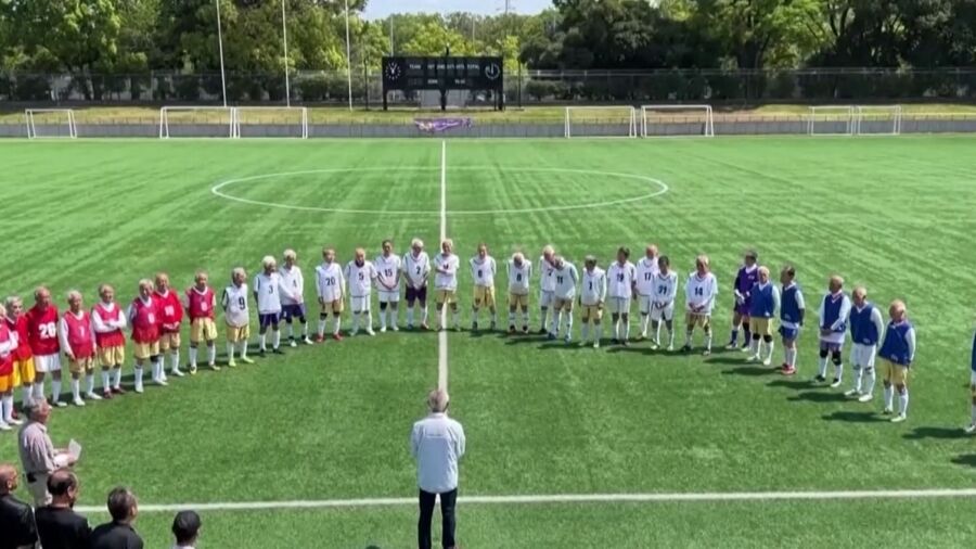 Japanese Seniors Get a Kick Out of Soccer