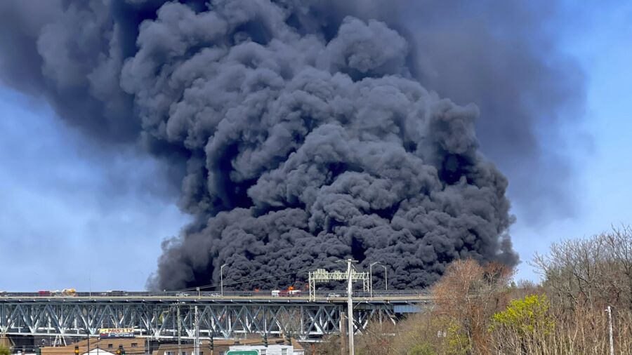 Fatal Crash Sparks Fire on Major Connecticut Highway Bridge