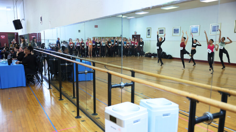 Dancers Compete for Radio City Rockettes Spot