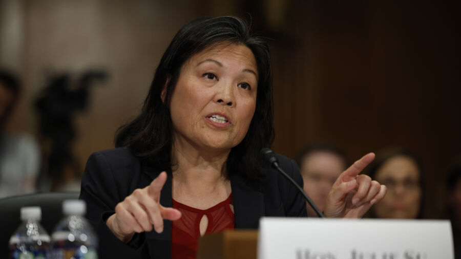 Biden Labor Nominee Grilled by Republicans Over ‘Rampant’ Pandemic Fraud While in Previous Post