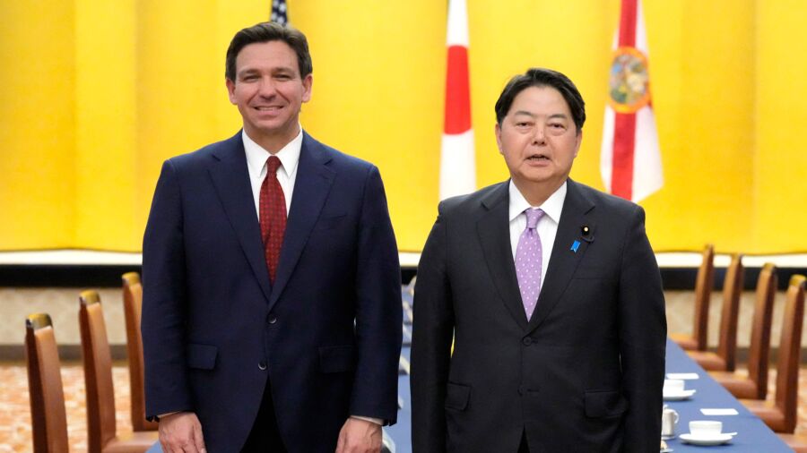 DeSantis Urges More Cooperation With Japan, South Korea, Leaving China, Taiwan out of His Asia Trip