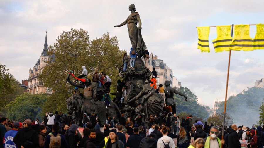 May Day Protests Erupt in France Over Government's Decision to Raise Retirement Age