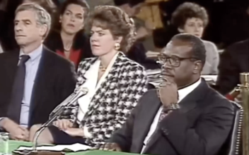 Past Video of Biden and Clarence Thomas Played at Senate Hearing