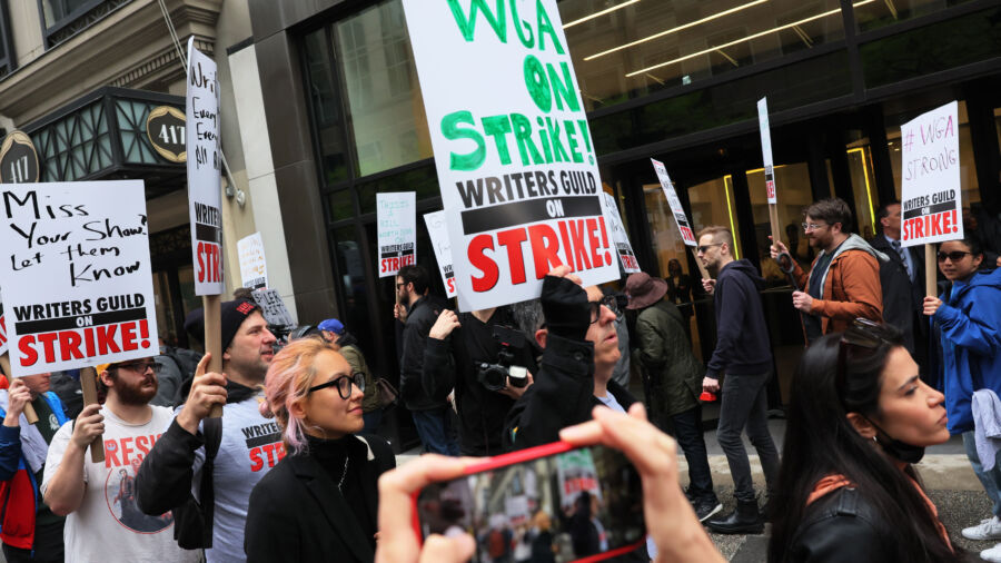 Hollywood Writers Begin Strike, Late-Night Shows Go Dark