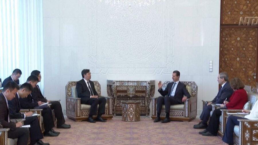 China’s Middle East Envoy Meets Syrian President