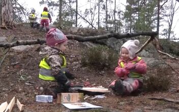 Swedish Preschoolers Learn in the Outdoors