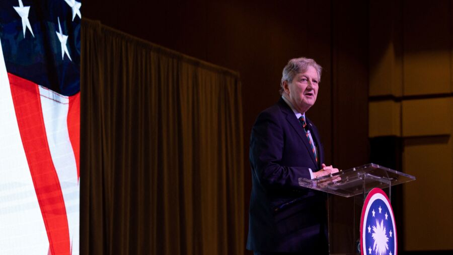 Kennedy Stumps Energy Official on Neutrality
