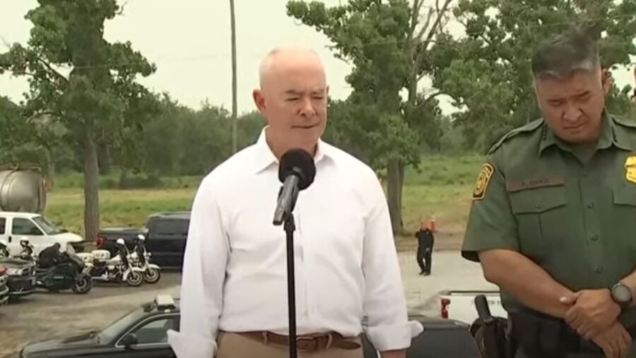 Mayorkas Holds Press Conference in Texas on Lifting of Border Restrictions