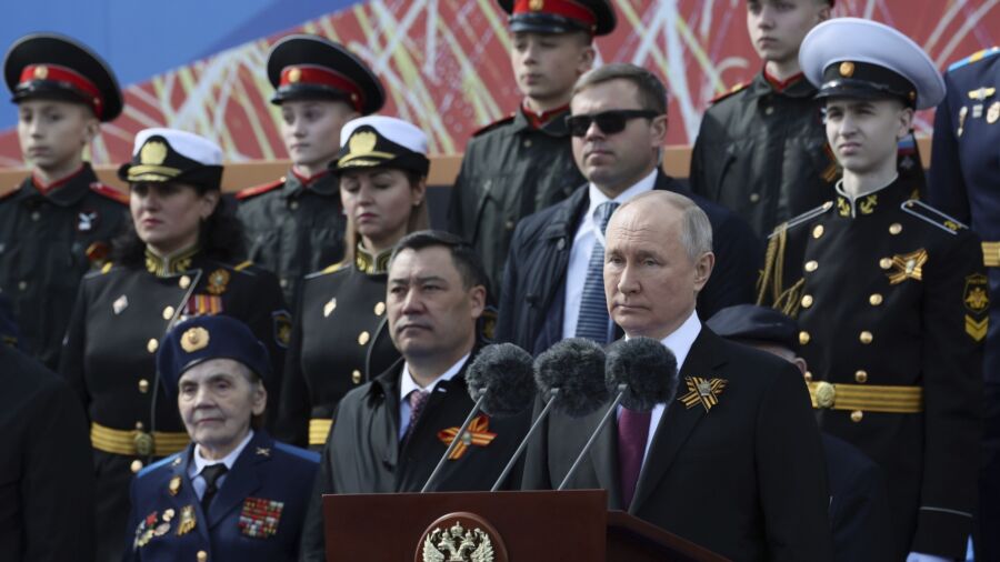 Russia Marks Victory Day With New Strikes on Ukraine, but Pared-Back Parade