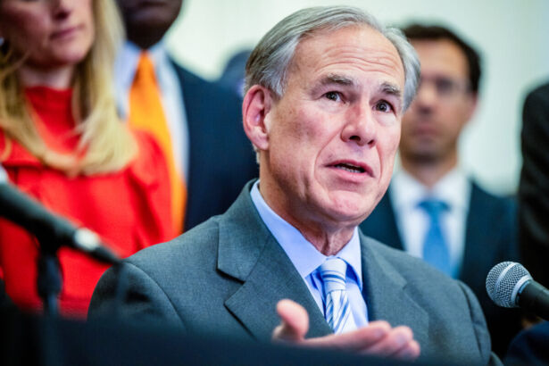 Texas Governor Abbott Holds Press Conference On Texas Chips Act