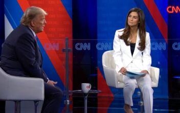 Trump Spars With CNN Town Hall Moderator Over Length of His Border Wall