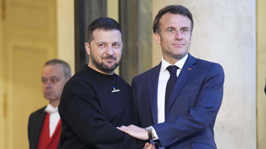 France Pledges More Military Aid as Ukraine’s Zelenskyy Makes Surprise Paris Visit to Meet Macron