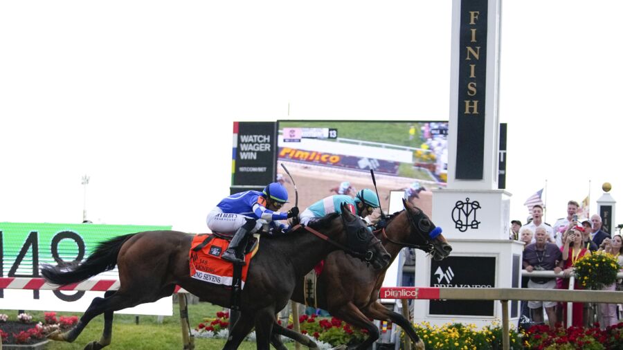 Baffert Back From Ban, Wins Preakness With National Treasure After Another Horse Euthanized