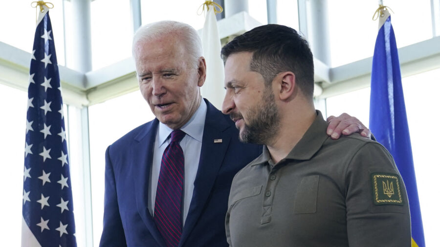 Biden Says Zelenskyy Gave ‘Flat Assurance’ He Won’t Use F-16s in Russia
