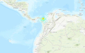 Strong Magnitude 6.6 Earthquake Strikes in Caribbean Just Off Border Between Panama and Colombia