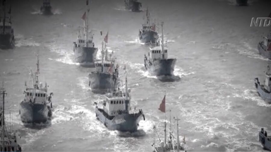 Chinese Salvage Ship Caught Looting WWII Wrecks