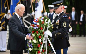 Biden Marks Memorial Day With Visit to Arlington National Cemetery