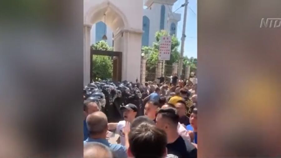 Outrage in Muslim Region After Mosque Demolition