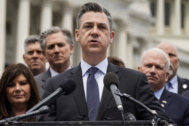 Rep Jim Banks Holds Press Conference On Iran