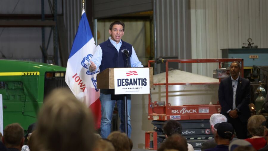 DeSantis Tells Iowa Republicans He Can Lead GOP Past Biden