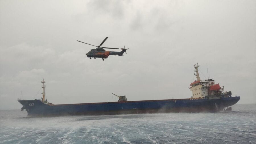 2 Cargo Vessels Collide Off Greek Island, Near Turkey