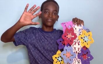 Abandoned Boy Becomes Crochet Prodigy, Uses Craft to Help Home Country