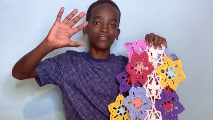 Abandoned Boy Becomes Crochet Prodigy, Uses Craft to Help Home Country