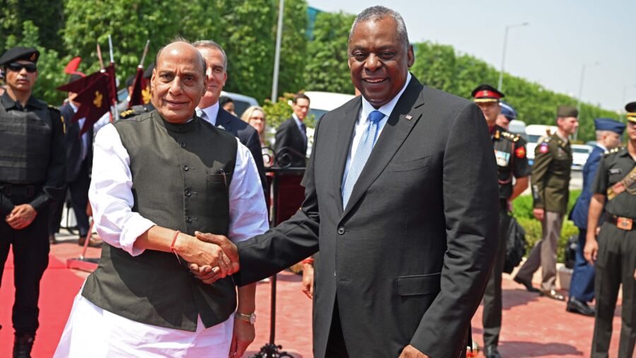 Austin Visits India for Defense, Security Talks