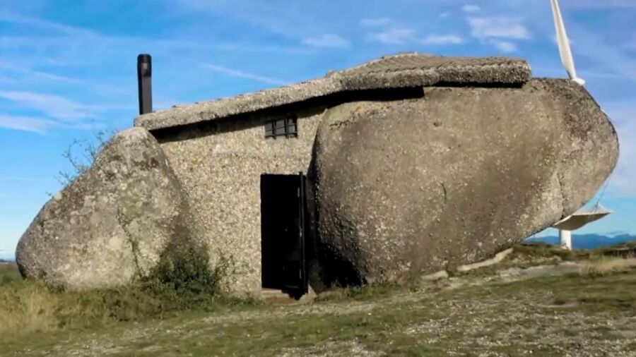 Portuguese Stone House Draws Visitor Interest